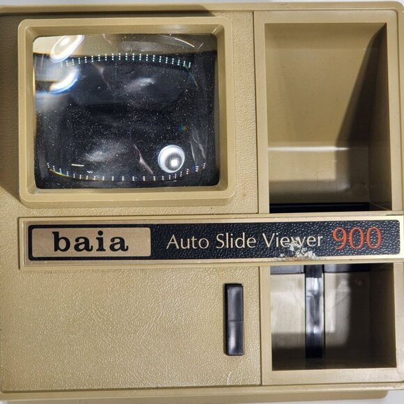 Baia Auto Slide Viewer 900 for Viewing 35MM Slides Battery Operated Vintage - Picture 5 of 7